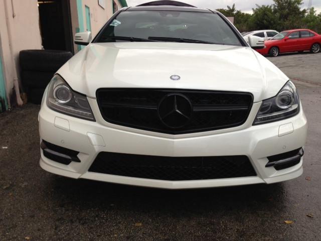 Mercedes Benz W204 2008~2011 C-Class 2012-C63 AMG Style Grille-NEW TYP –  55tech Motors